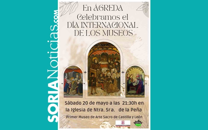 El templo de Santa María de la Peña protagoniza en Ágreda del Día de los Museos