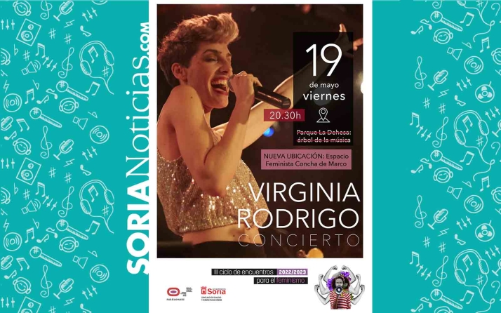 El concierto de Virginia Rodrigo cierra este viernes el III Ciclo de Encuentros para el Feminismo de Soria
