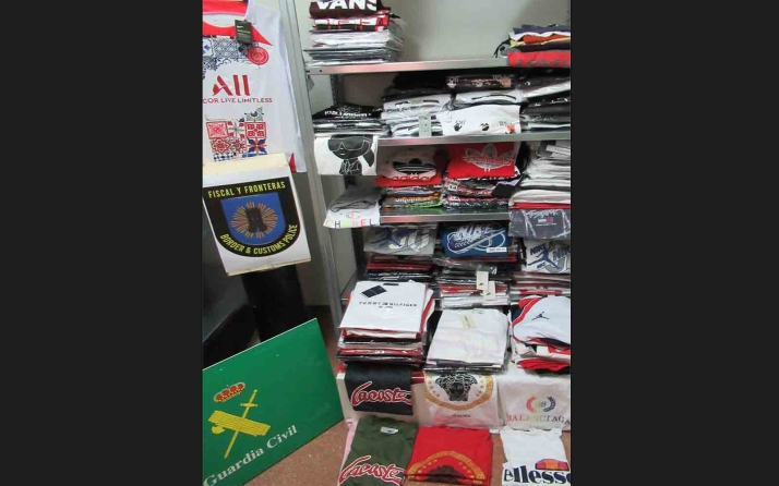 Detenido por vender ropa falsificada en la provincia de Soria
