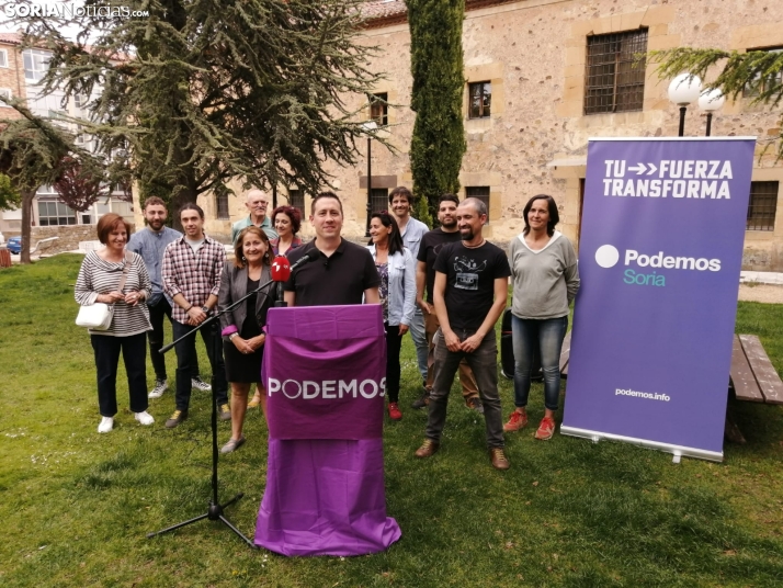 Conoce a los candidatos de Podemos al ayuntamiento de Soria  