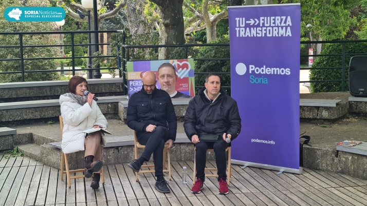 Acto de Podemos sobre el Escudo Social
