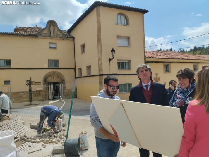 Mínguez anuncia la apertura de un nuevo tramo de Ronda del Duero