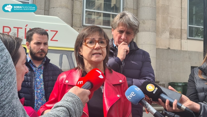 Campaña electoral del PSOE en la Plaza de las Mujeres. /SN