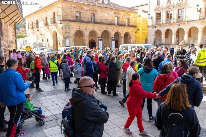 Fotos: ASAMIS congrega a centenares de personas en su Marcha hasta Valonsadero