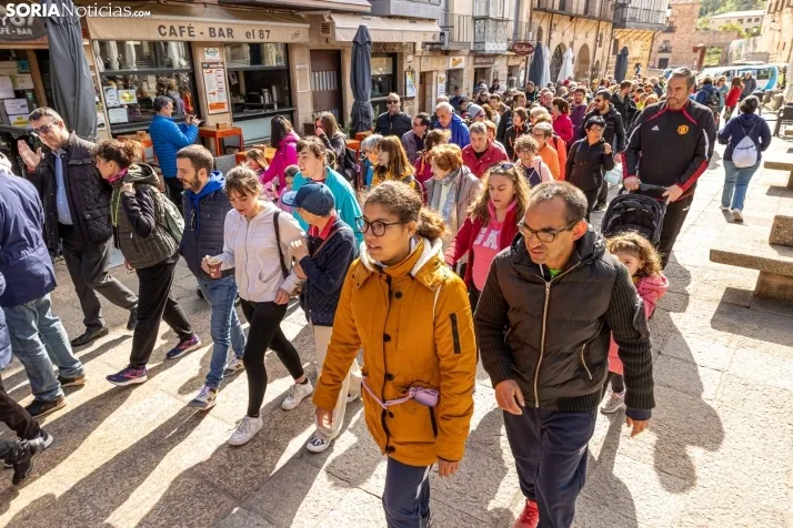 Fotos: ASAMIS congrega a centenares de personas en su Marcha hasta Valonsadero