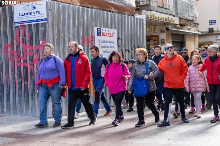 Fotos: ASAMIS congrega a centenares de personas en su Marcha hasta Valonsadero