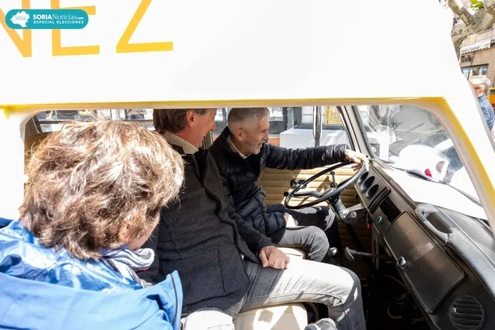 Visita de Marlaska a Soria