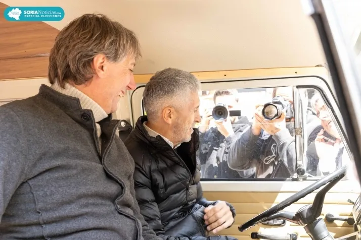Visita de Marlaska a Soria