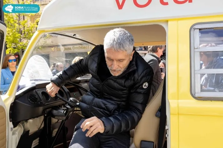 Visita de Marlaska a Soria