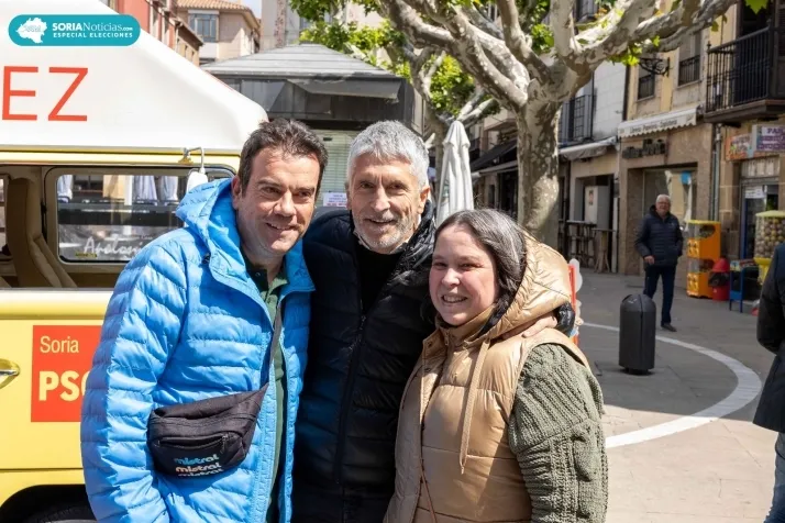 Visita de Marlaska a Soria