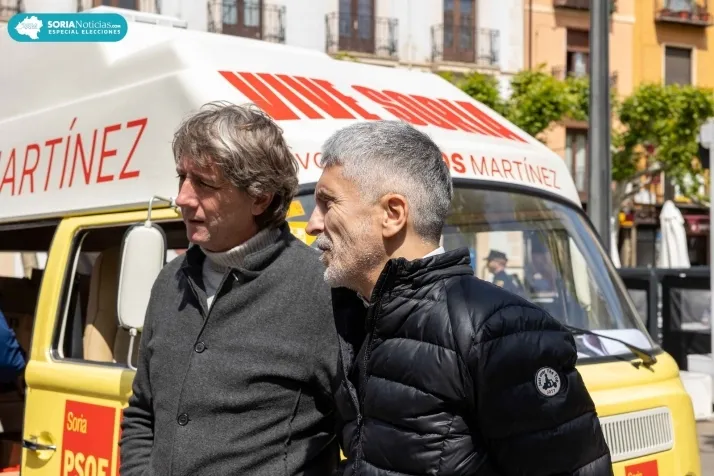 Visita de Marlaska a Soria