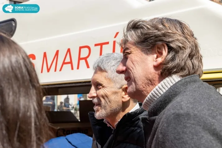 Visita de Marlaska a Soria