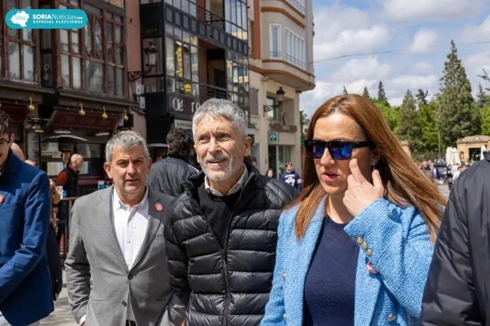Visita de Marlaska a Soria