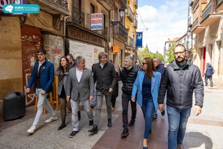 Visita de Marlaska a Soria