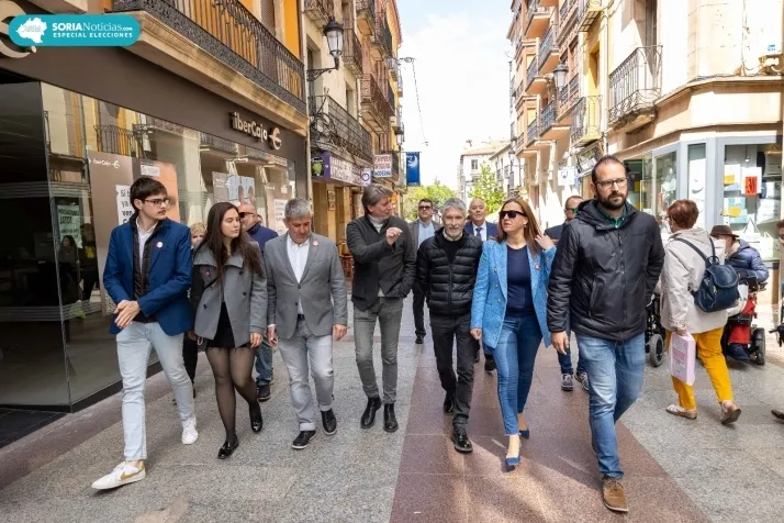 Visita de Marlaska a Soria