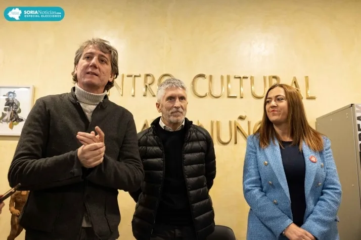Visita de Marlaska a Soria