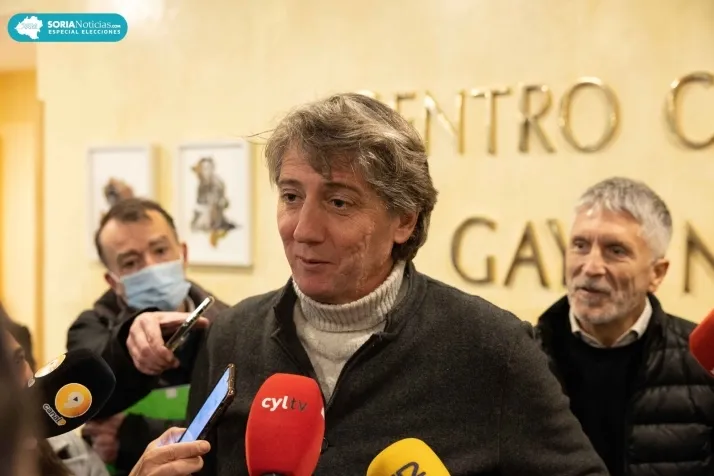 Visita de Marlaska a Soria