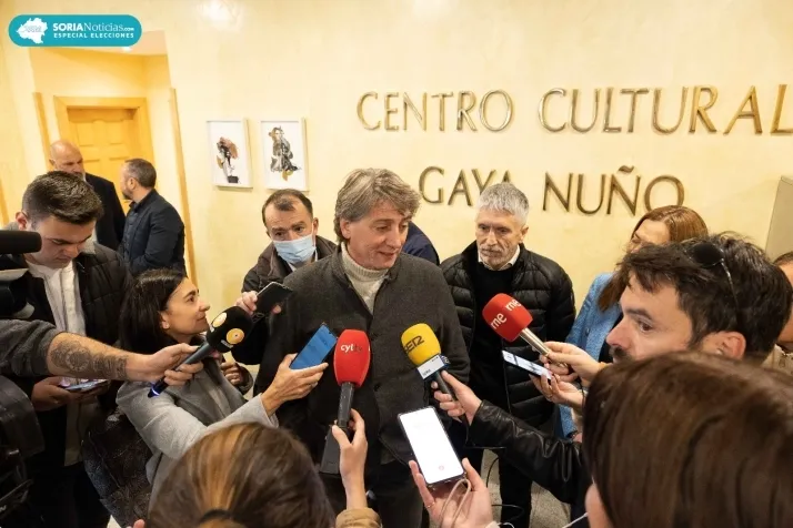 Visita de Marlaska a Soria