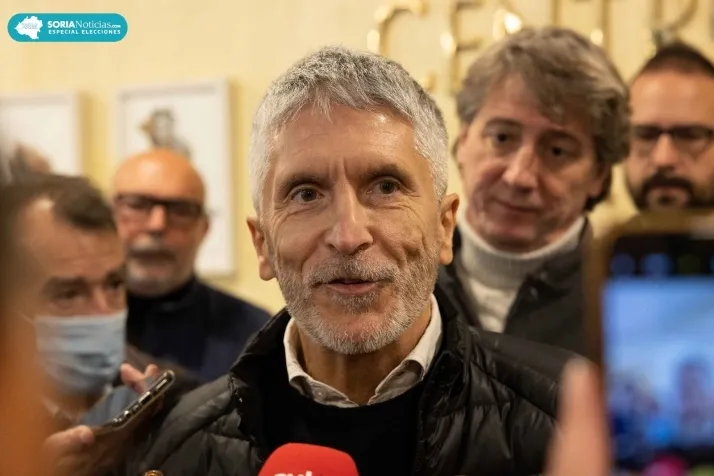 Visita de Marlaska a Soria
