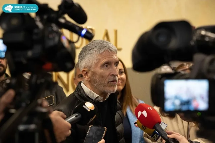Visita de Marlaska a Soria