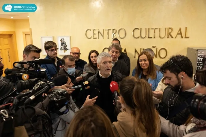 Visita de Marlaska a Soria