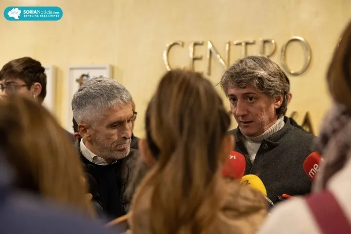 Visita de Marlaska a Soria