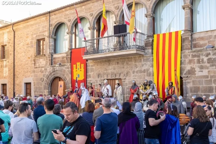 FOTOS | &Aacute;greda vuelve a rendir homenaje al enlace de Jaime y Leonor en 'Los Desposorios'