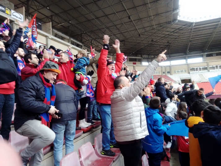 El Numancia va a la guerra con su gente: autobús gratuito a Logroño para los abonados