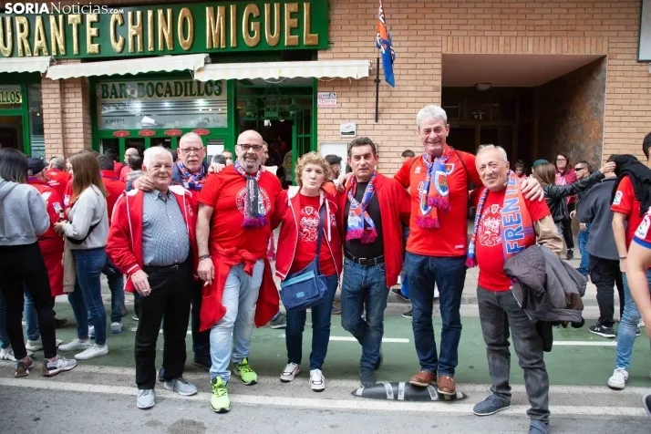 La afición rojilla invade Soria