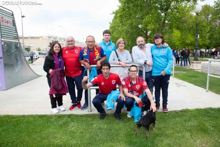 La afición rojilla invade Soria