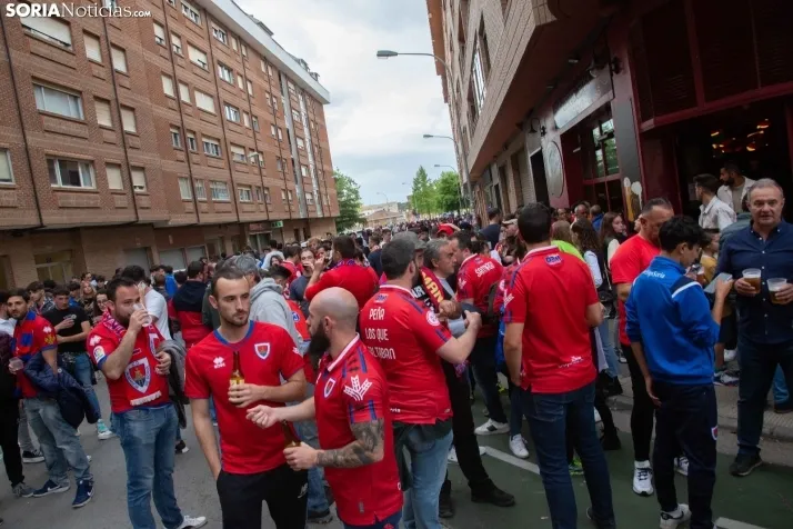 La afición rojilla invade Soria