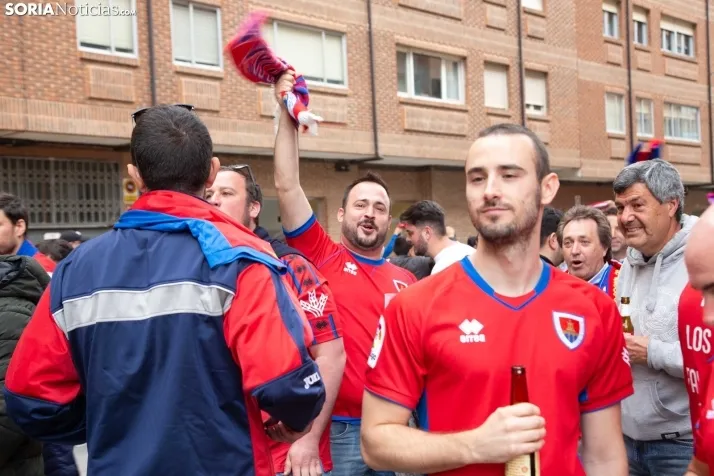 La afición rojilla invade Soria
