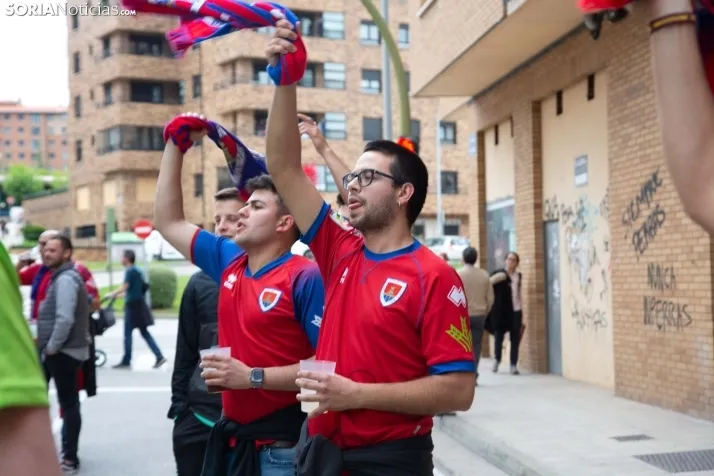 La afición rojilla invade Soria