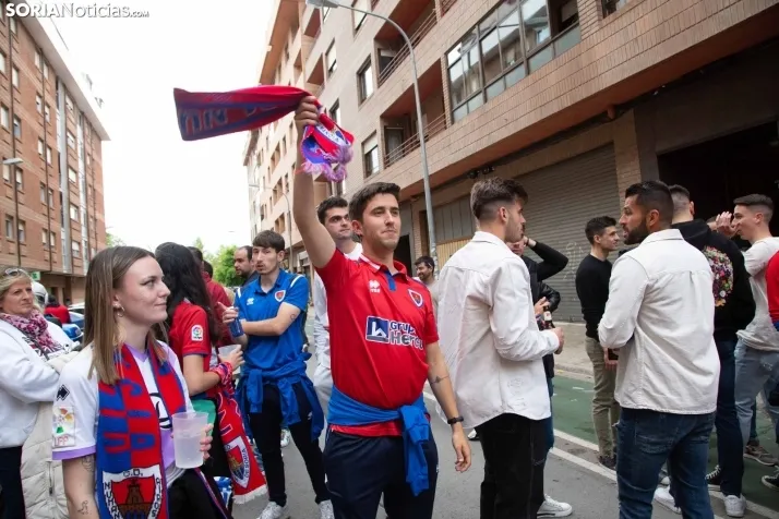 La afición rojilla invade Soria