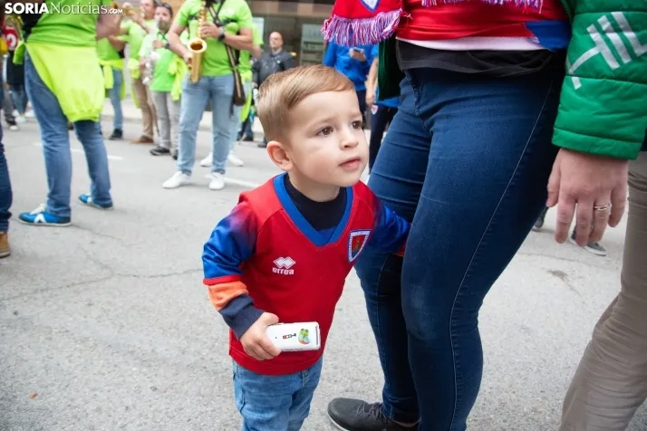 La afición rojilla invade Soria