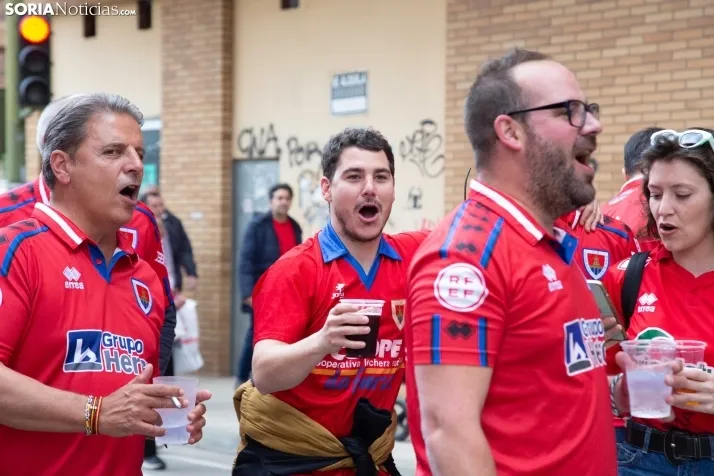 La afición rojilla invade Soria