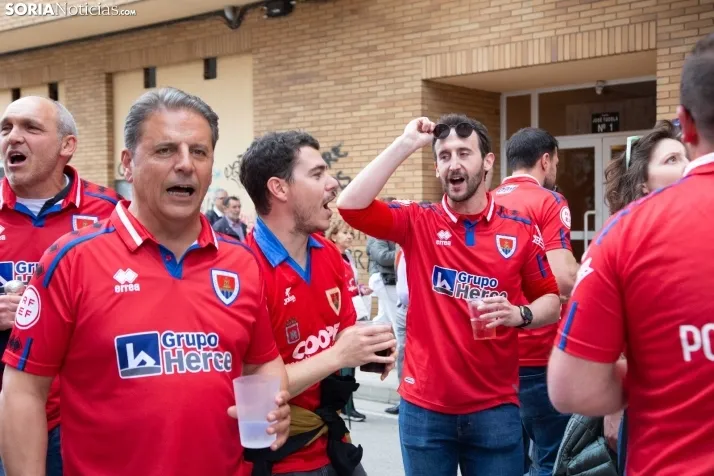 La afición rojilla invade Soria