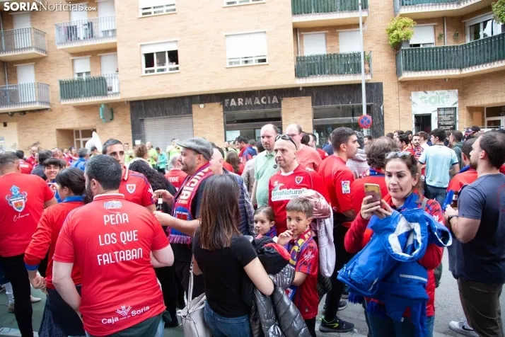 La afición rojilla invade Soria