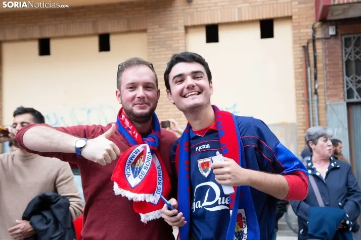 La afición rojilla invade Soria