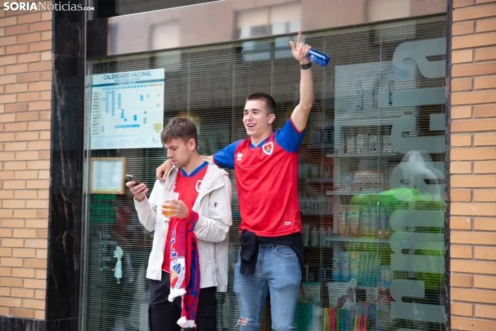 La afición rojilla invade Soria