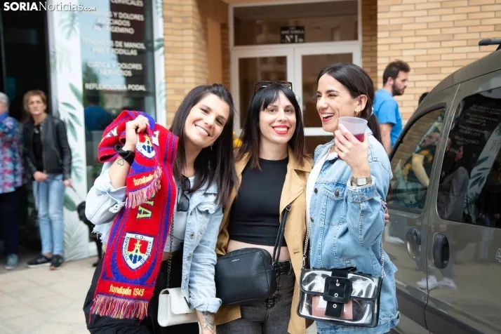 La afición rojilla invade Soria