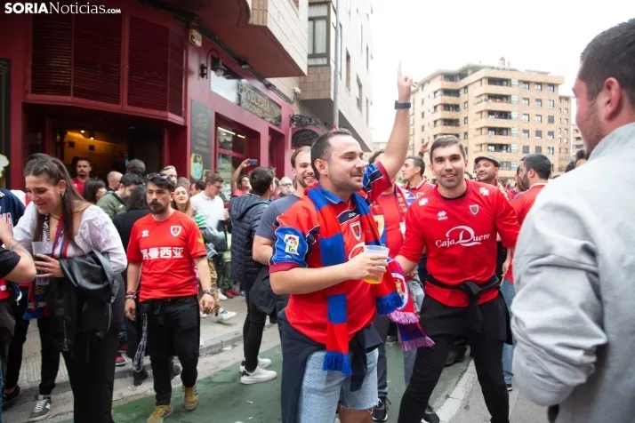 La afición rojilla invade Soria