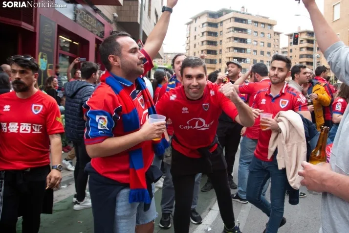 La afición rojilla invade Soria