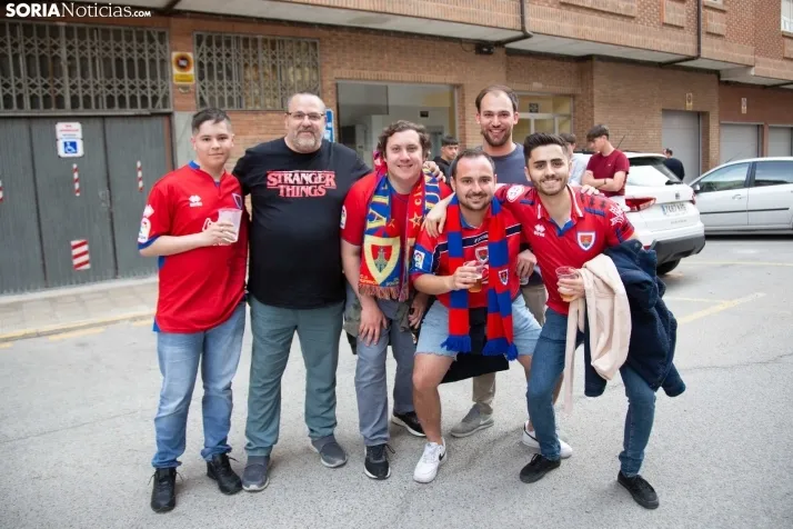 La afición rojilla invade Soria