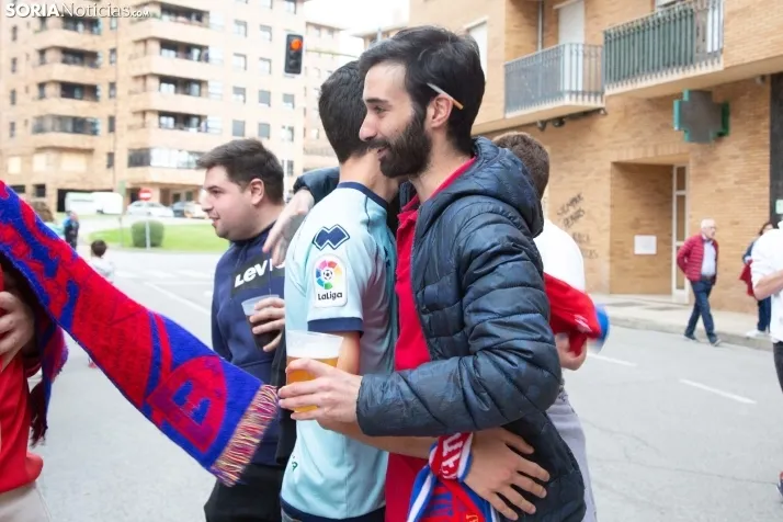 La afición rojilla invade Soria