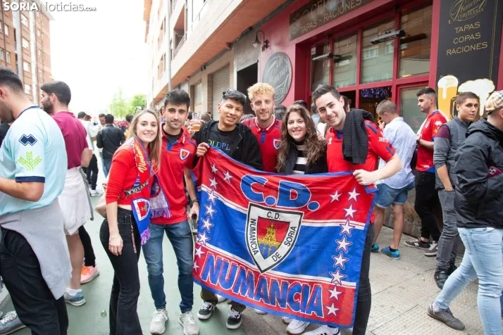 La afición rojilla invade Soria