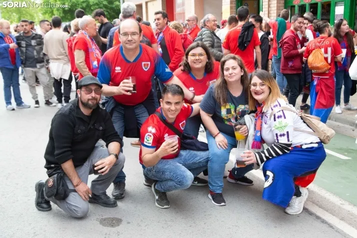 La afición rojilla invade Soria