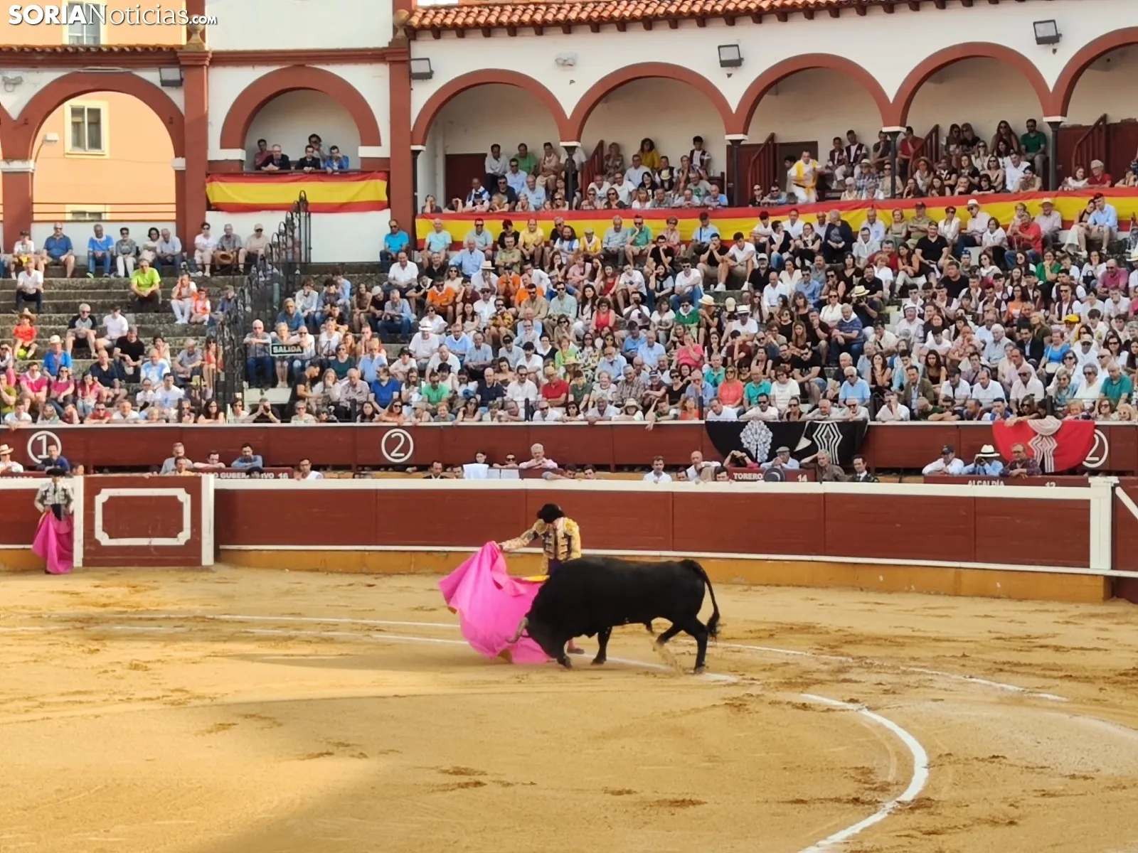 Una imagen de la tarde que abre feria. /SN