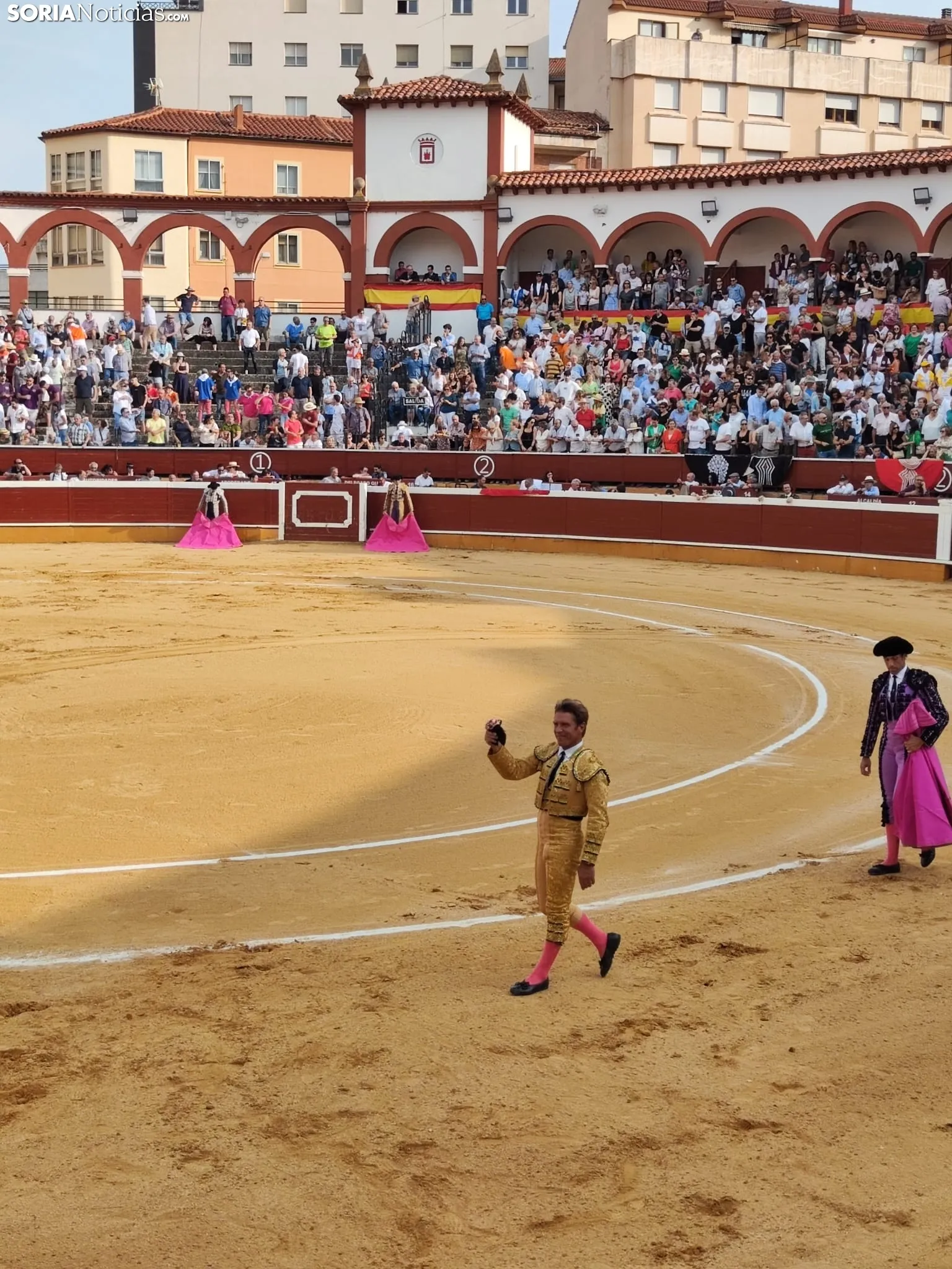 Una imagen de la tarde que abre feria. /SN