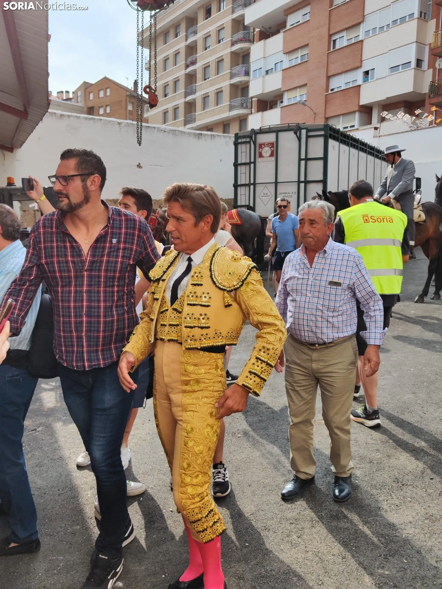 Una imagen de la tarde que abre feria. /SN
